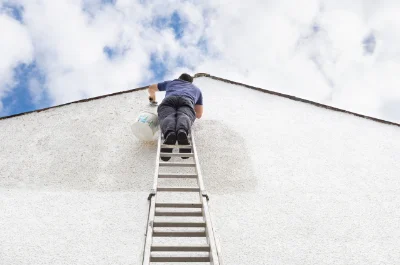 Peinture extérieure à Pluzunet — façades et ravalement